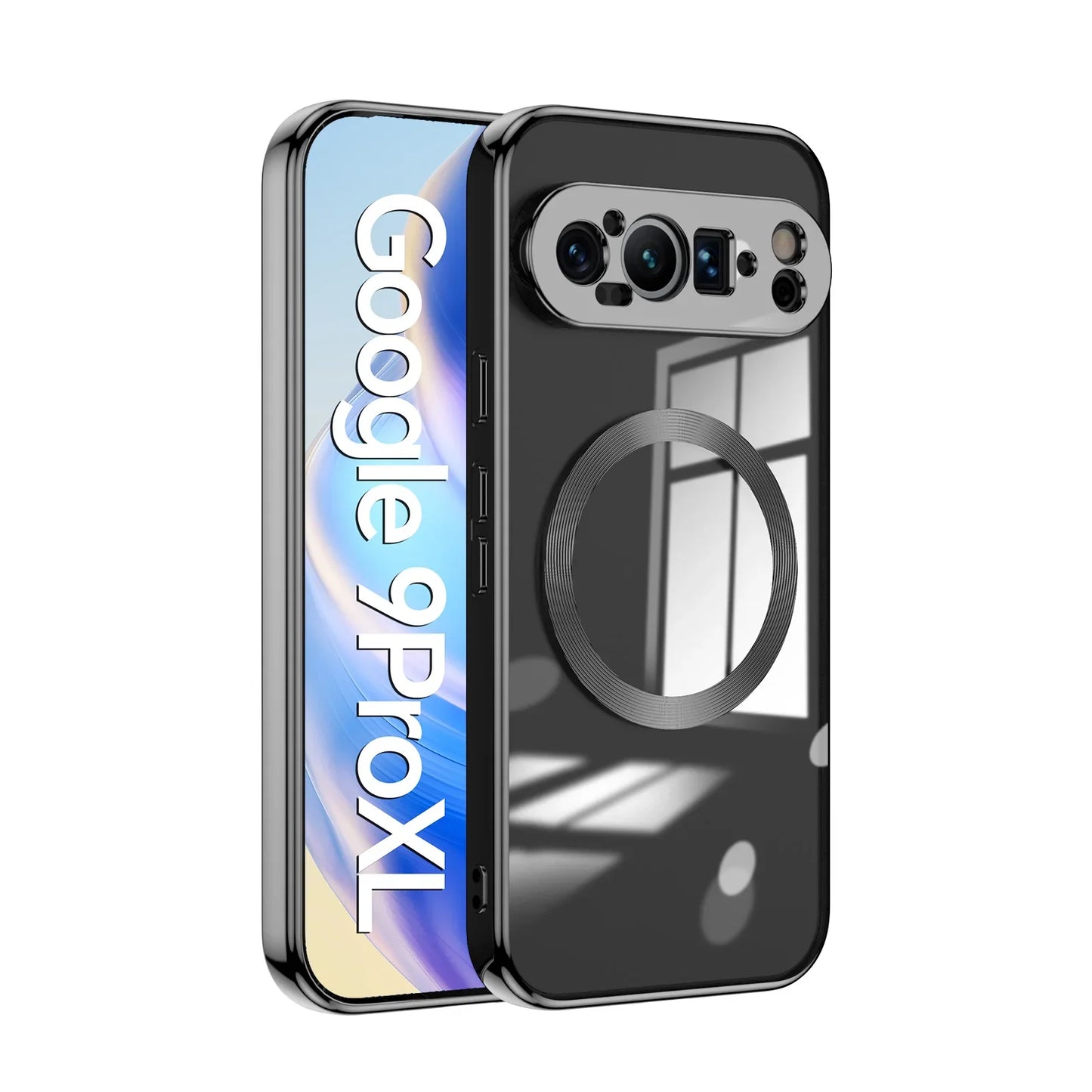 Featherlight Clear Magsafe Plating Case - Google Pixel