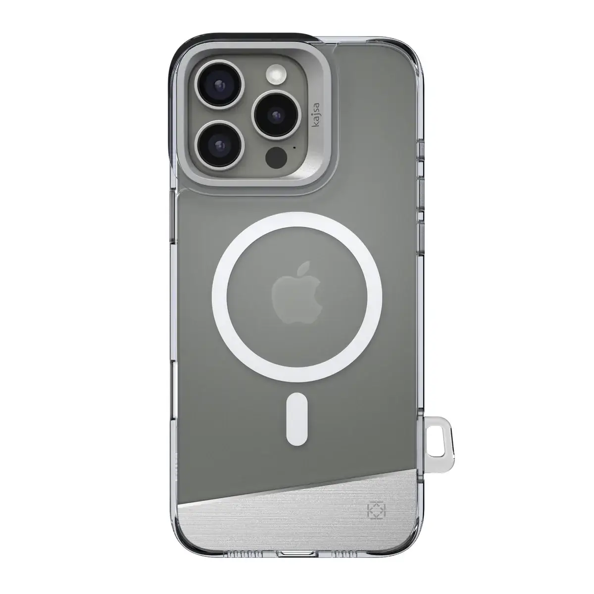 Glossy Slim Transparent Magnetic Case - iPhone