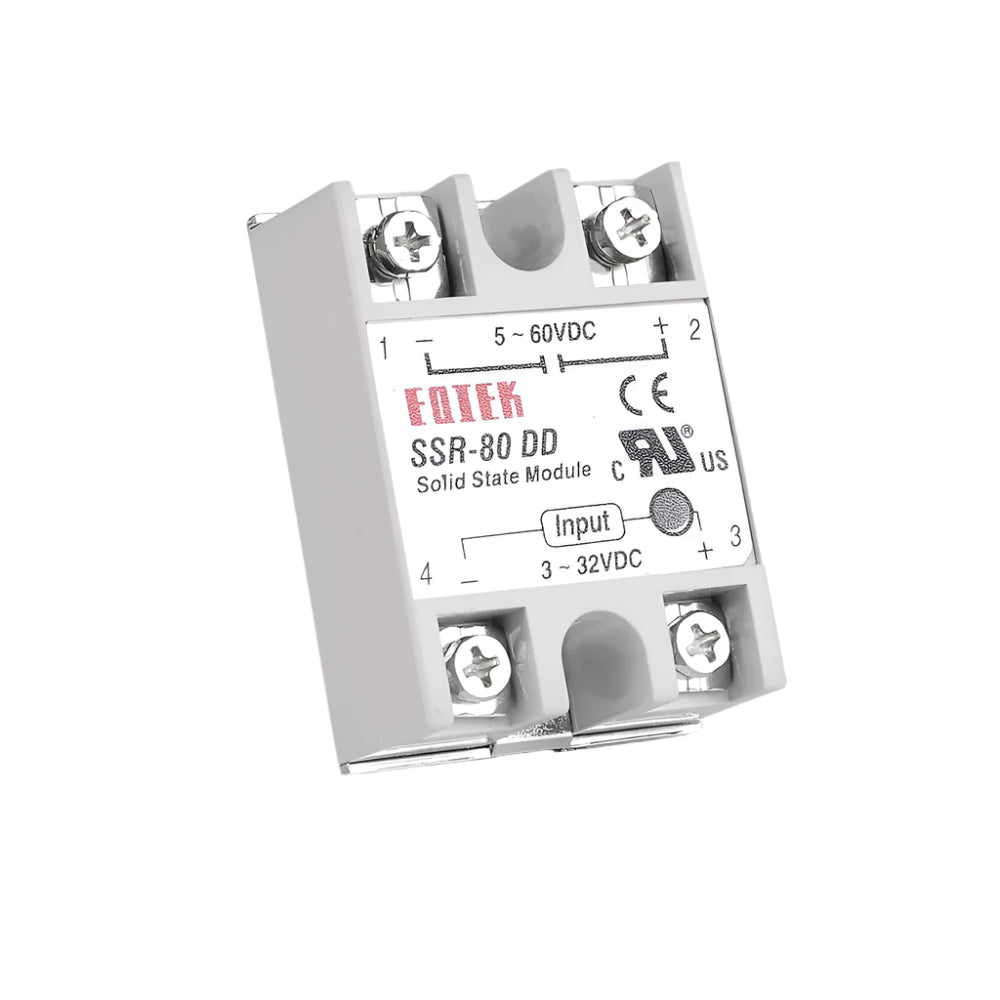 Single Phase Solid State Relay 250V SSR-80DA 80A DC Control AC