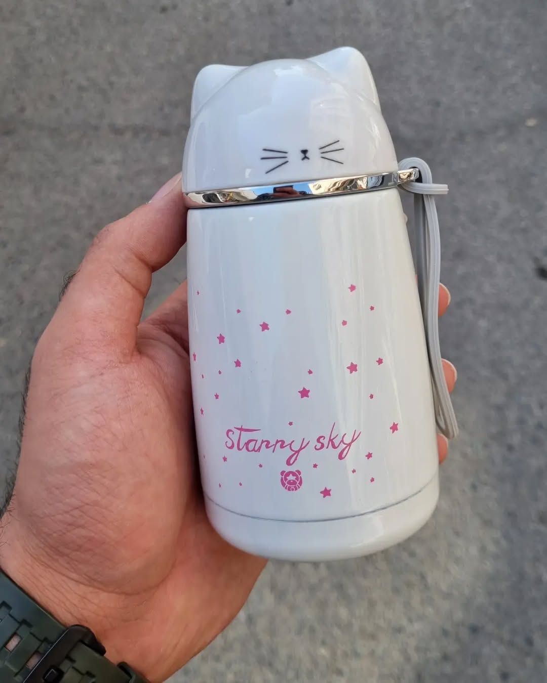 Charming Adorable Kitty Cat Tumbler