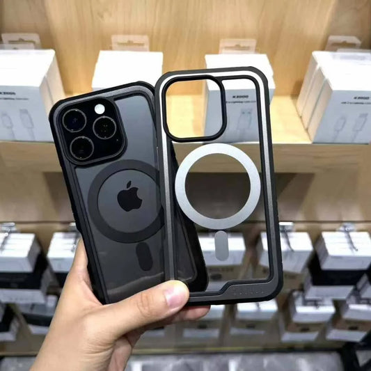 Futuristic Glow Shield MagSafe Case- iPhone