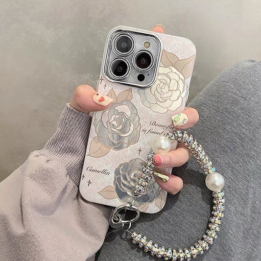 Cute Glitter Flowers Case