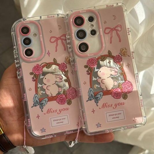 Blossom Bunny Charm Case - Samsung
