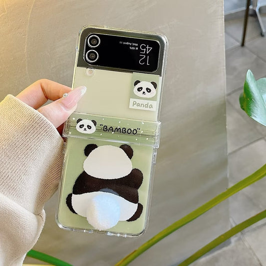 Chubby Panda Flip Case - Samsung