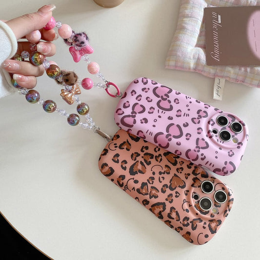 Trendy Print Case with Bracelet