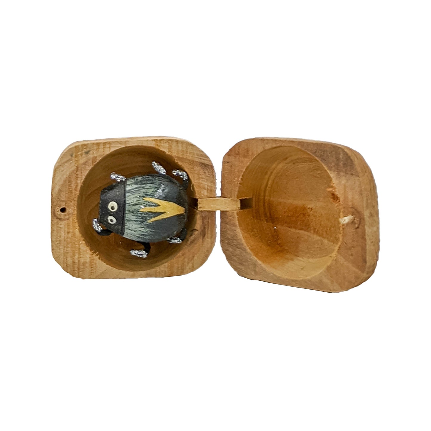 Wooden Bug Box Keychain