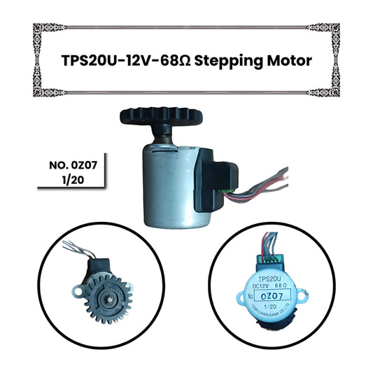 Refurbished: TPS20U-12V-68Ω Stepper Gear Motors