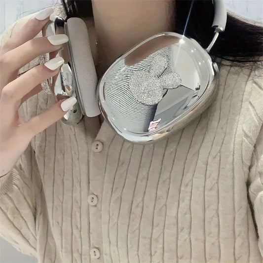 Sparkling Teddy Glam AirPods Max Case