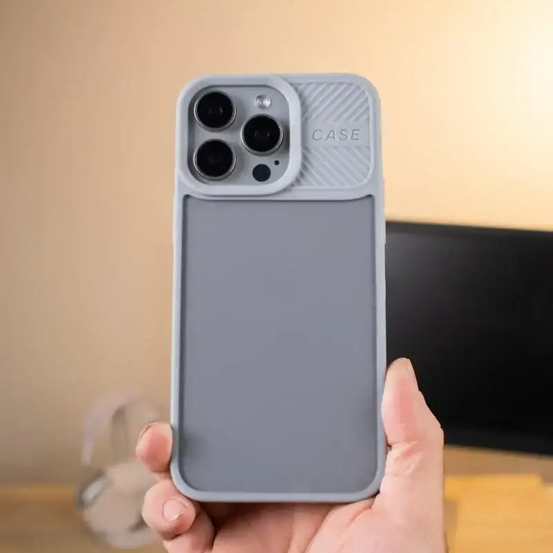 Sleek Hybrid Matte Armor Case - iPhone