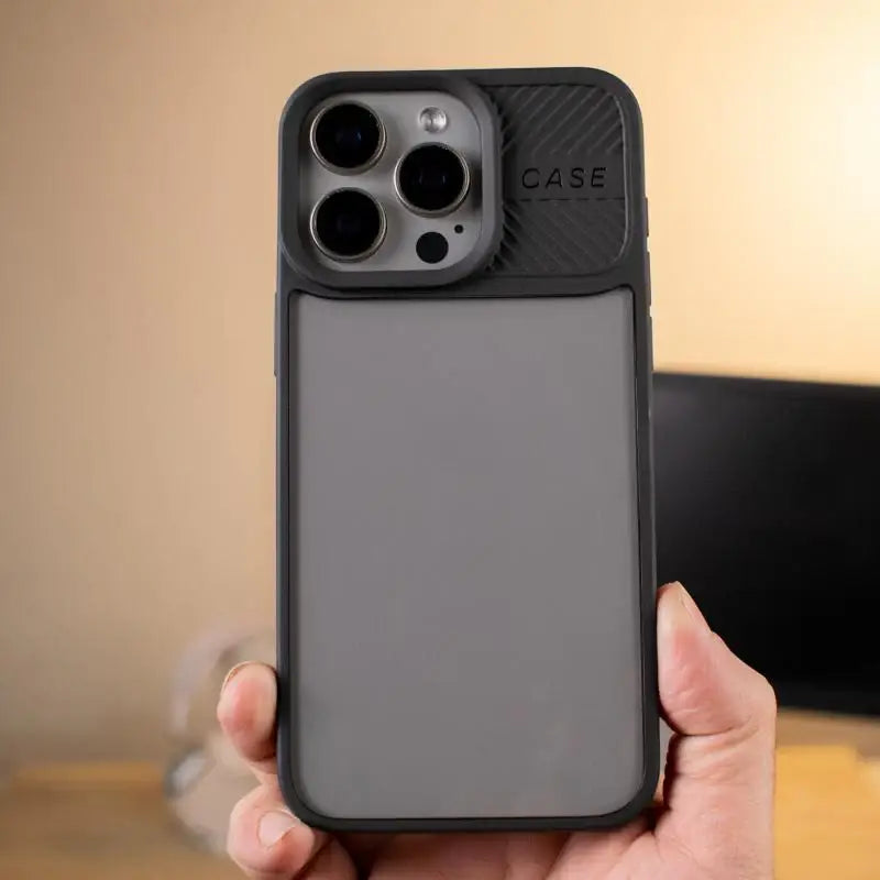 Sleek Hybrid Matte Armor Case - iPhone