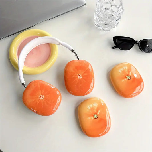 Sunny Tomato Sound Muffs AirPods Max Case