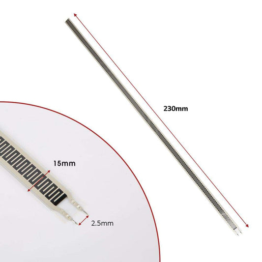 Ultra-Thin Flexible Force Sensor 230mm FSR 10g-10kg