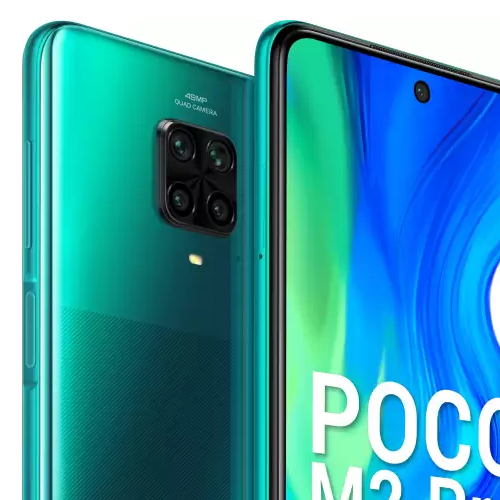 Poco M2 Pro Green and Greener