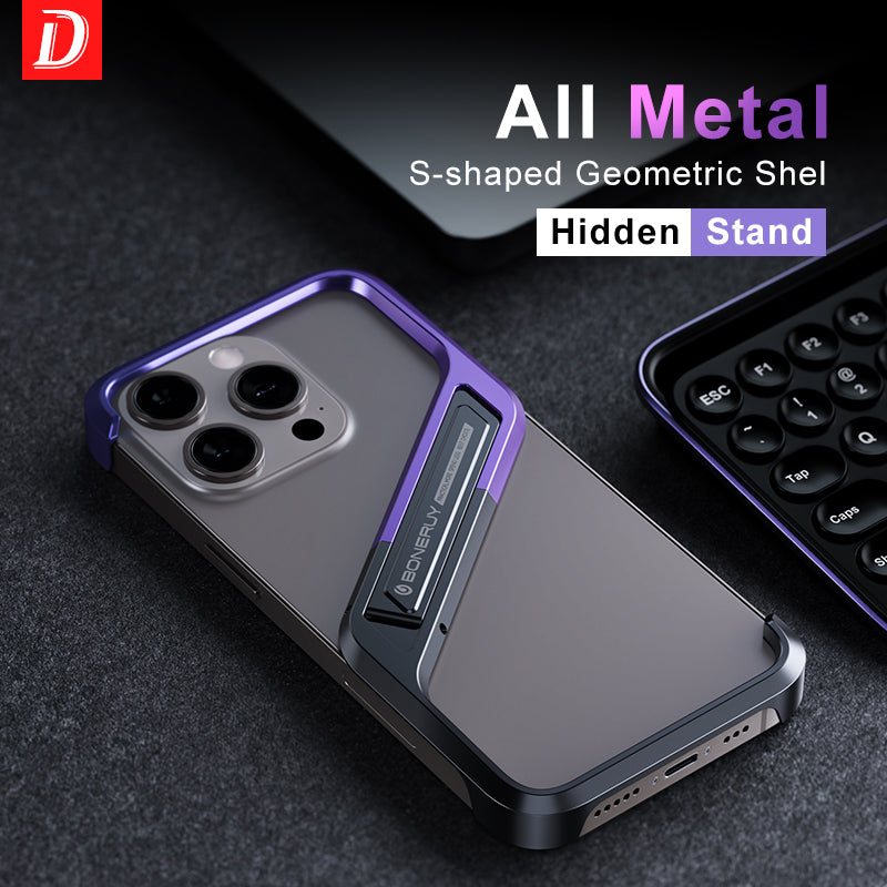 Ultra-Thin Metal Bumper Case - iPhone