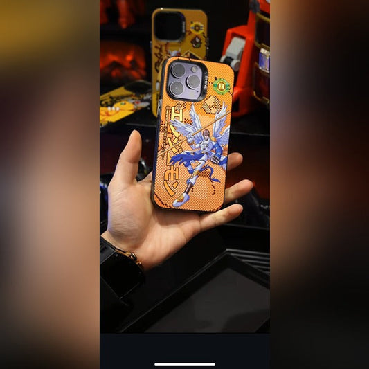 Animated Mecha Warrior Protective Case - iPhone