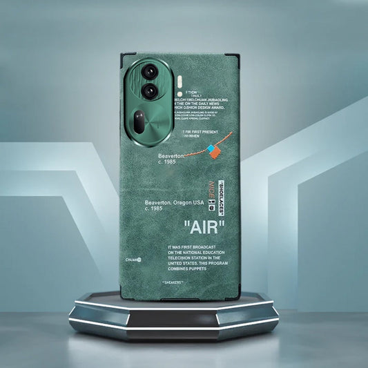 Sneaker Label Leather Edge Case - OPPO