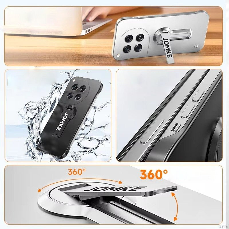 360° Rotation Bracket Shockproof Bumper Case - OnePlus