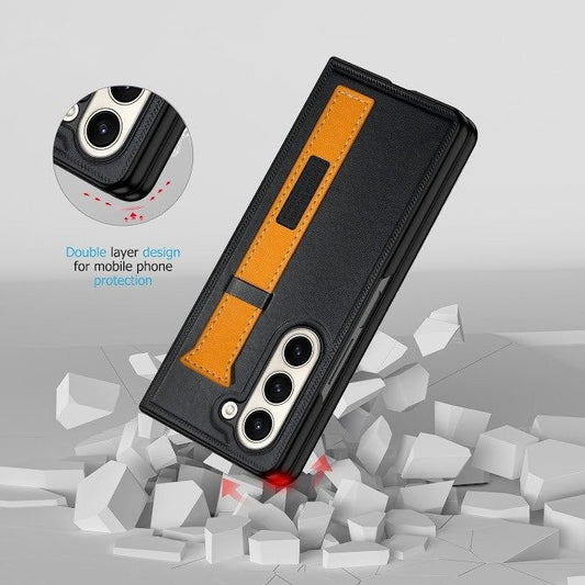 Elite Craft Leather Wristband Case - Samsung