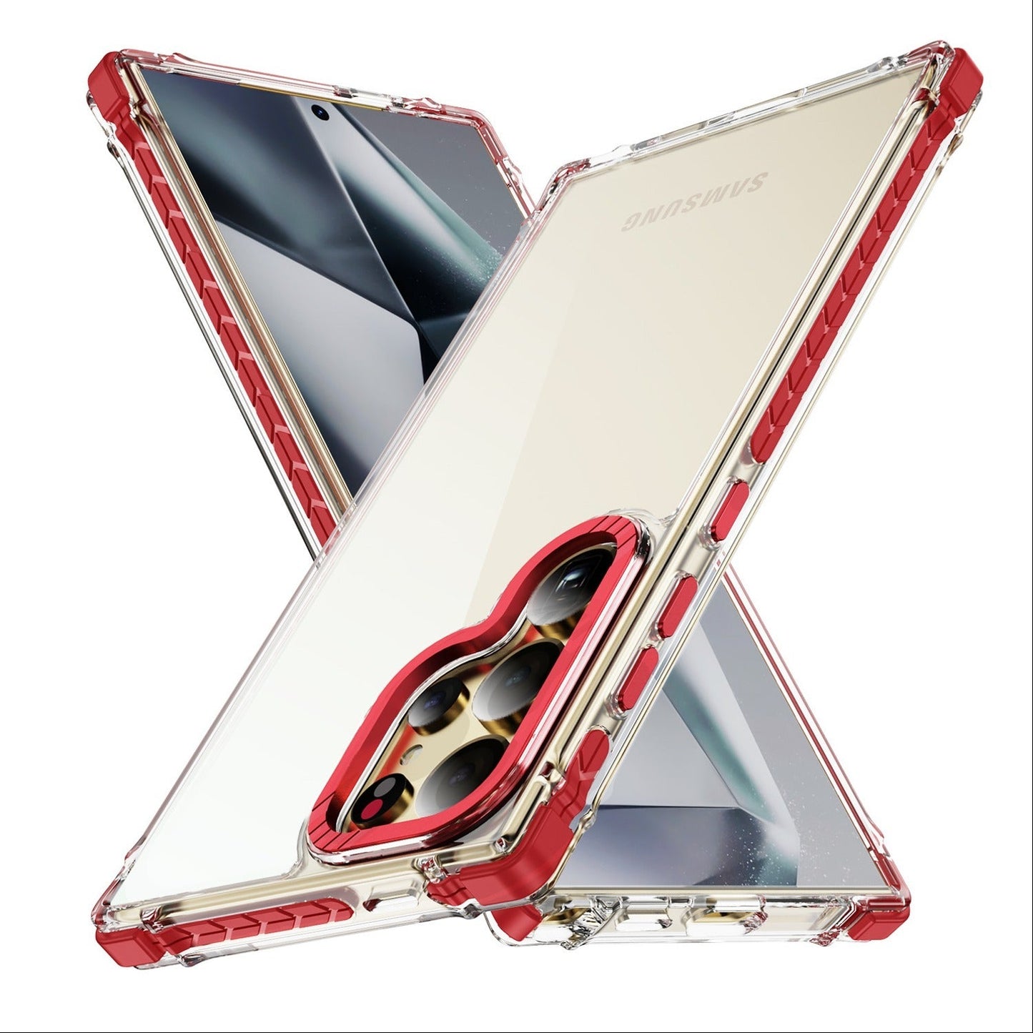 Vivid Prism Edge Duo Clarity Case - Samsung