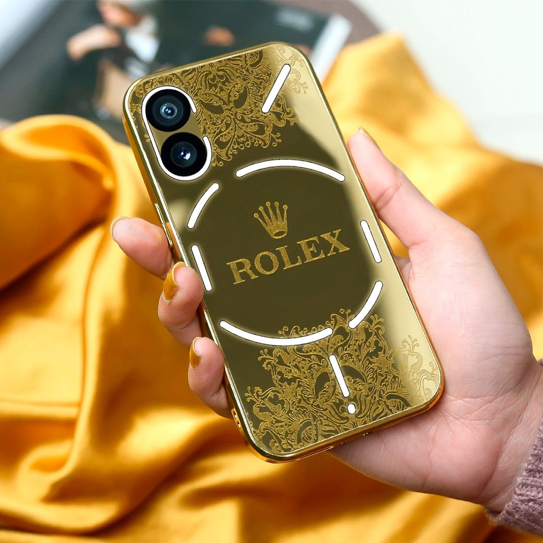 Crafted Gold Luxurious Camera Protective Case - Nothing