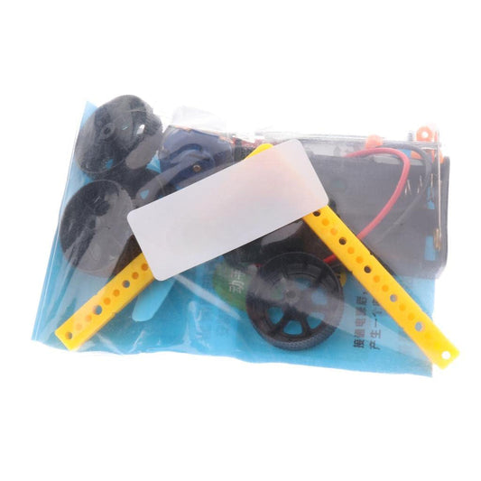 Wind-Powered Car Kit DIY Assembly Educational Toy