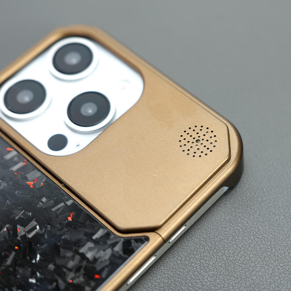 Elite Shield Carbon Fiber Hybrid Case - iPhone