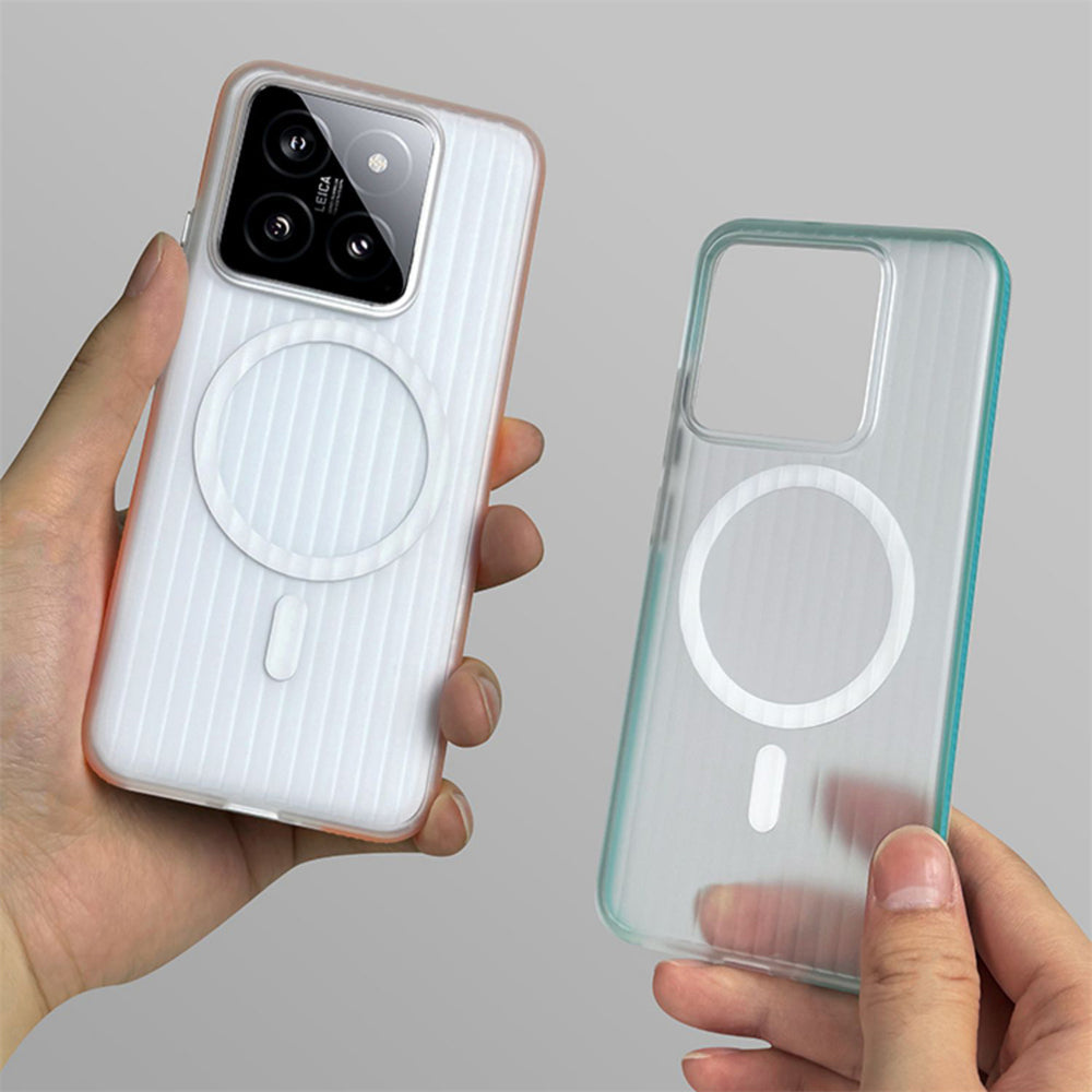 Geometric 3D Stripes MagSafe Case - Xiaomi