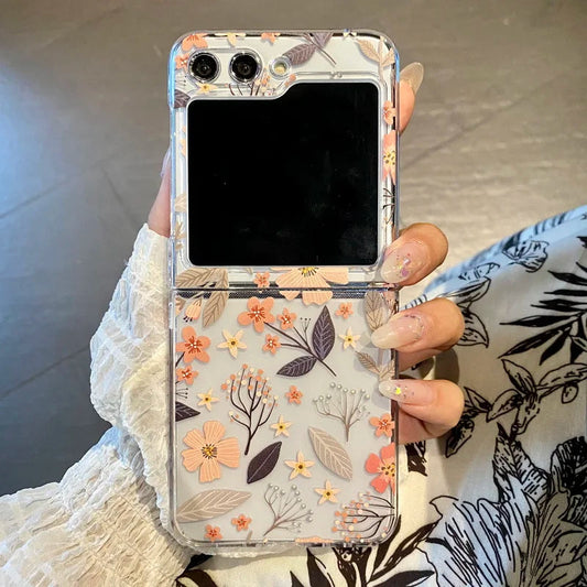 Blossom Painted Petals Flip Case - Samsung