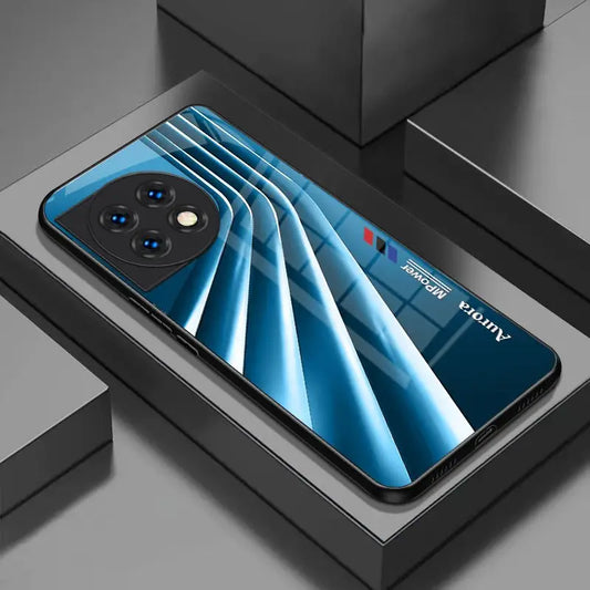Aurora Mirage Tempered Glass Case - OnePlus