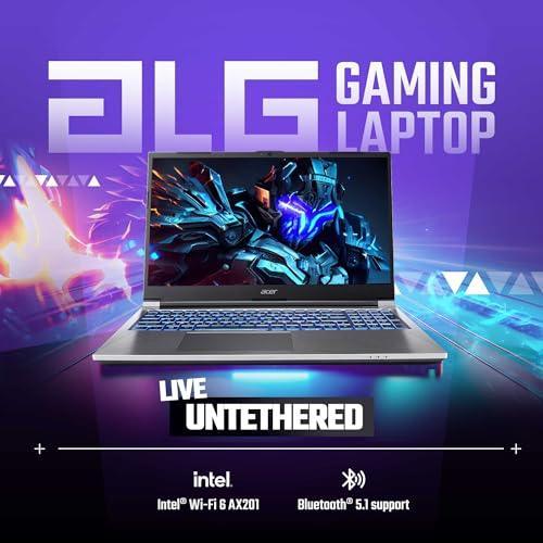 Acer ALG 12th Gen Intel Core i5 Gaming Laptop (16GB RAM/512GB SSD/6GB RTX 3050 Graphics/144Hz/Win11Home/Wifi 6) AL15G-52, 39.62cm (15.6 inch) FHD Display, Premium Metal Body, Steel Gray, 1.99KG