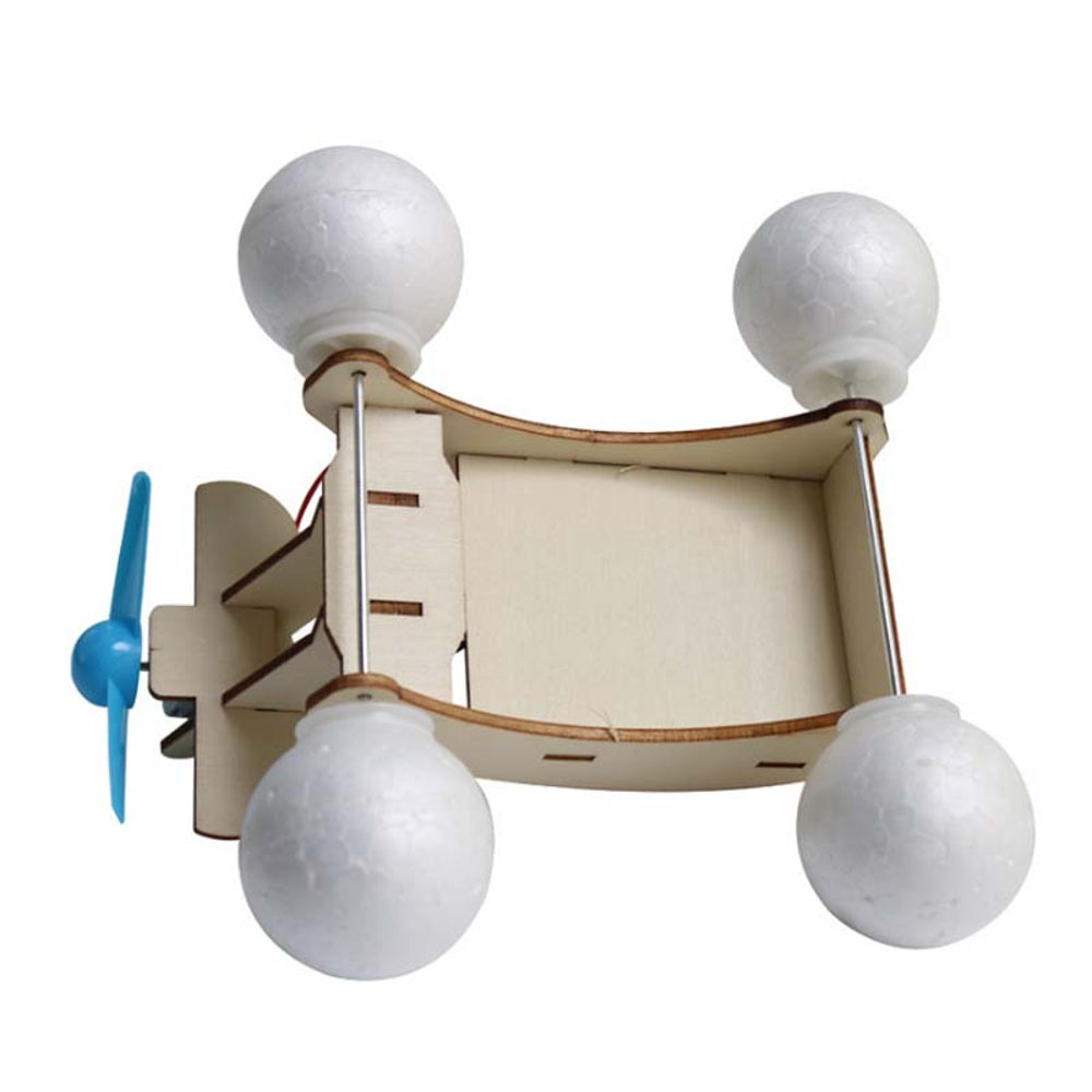 DIY Wooden Electric Car Amphibious Science DIY STEM Kit