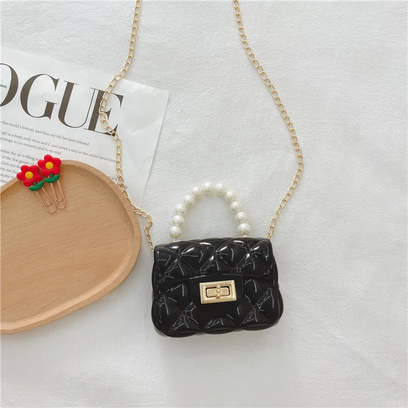 Pearl Handle Quilted Mini Bag