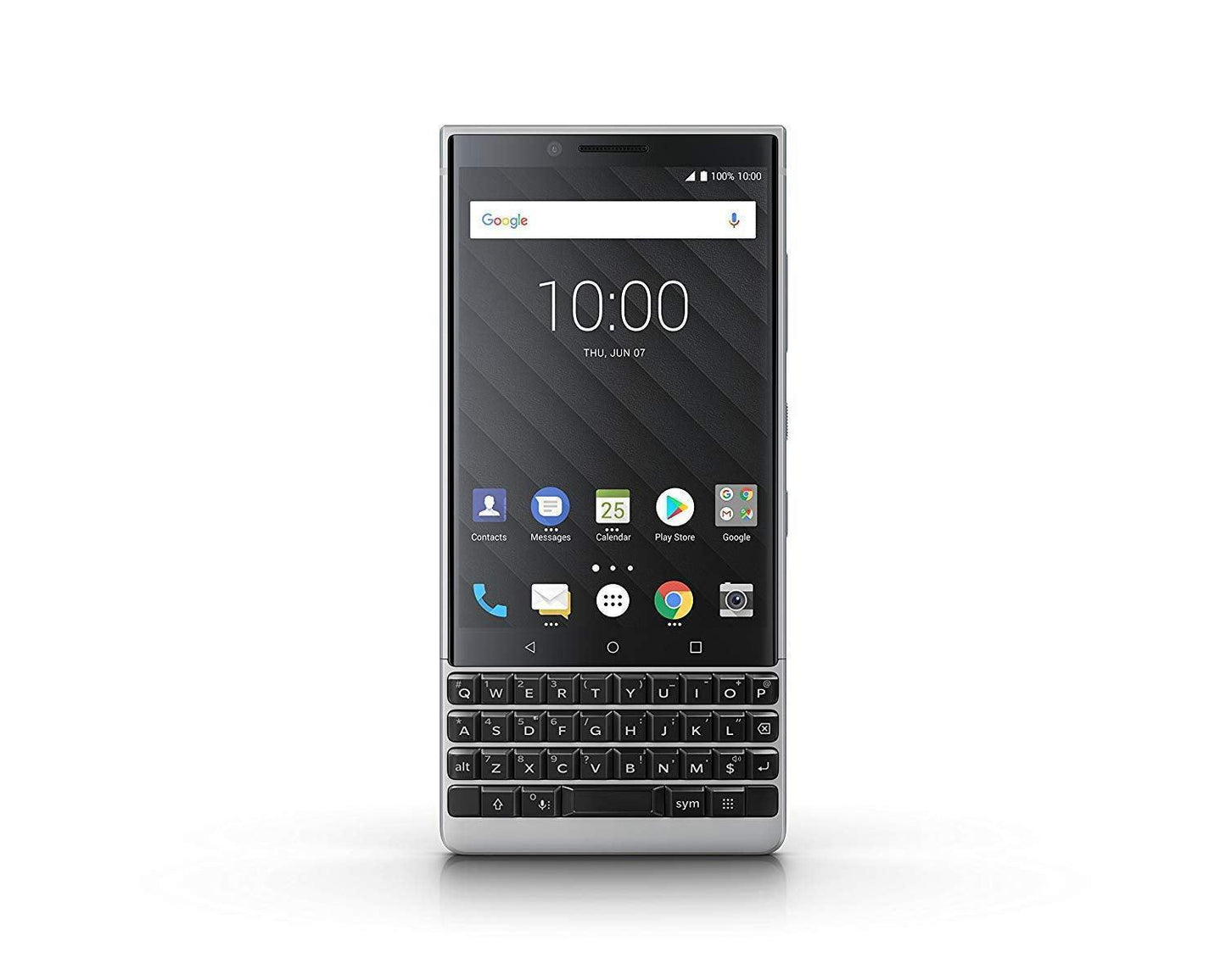 BlackBerry Key2 BBF100-6 64GB/6GB Dual Sim Factory Unlocked GSM ONLY- International Version (no Warranty) (Red/Silver)