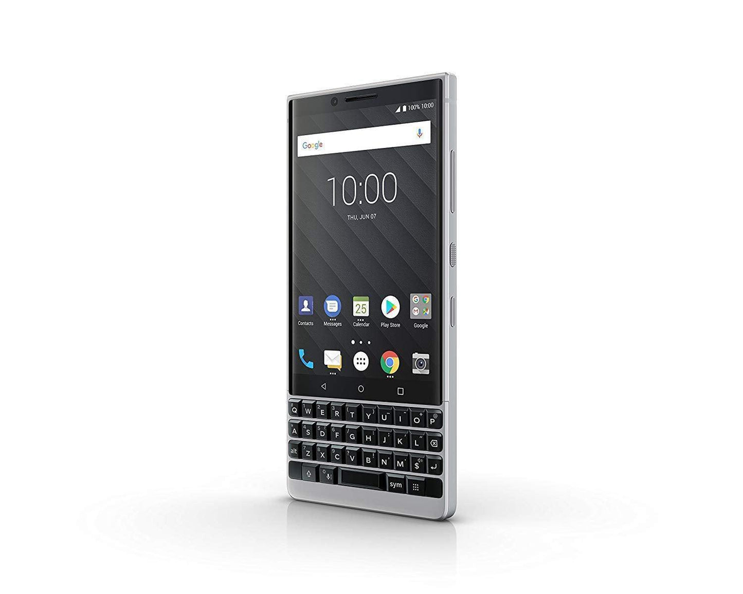 BlackBerry Key2 BBF100-6 64GB/6GB Dual Sim Factory Unlocked GSM ONLY- International Version (no Warranty) (Red/Silver)