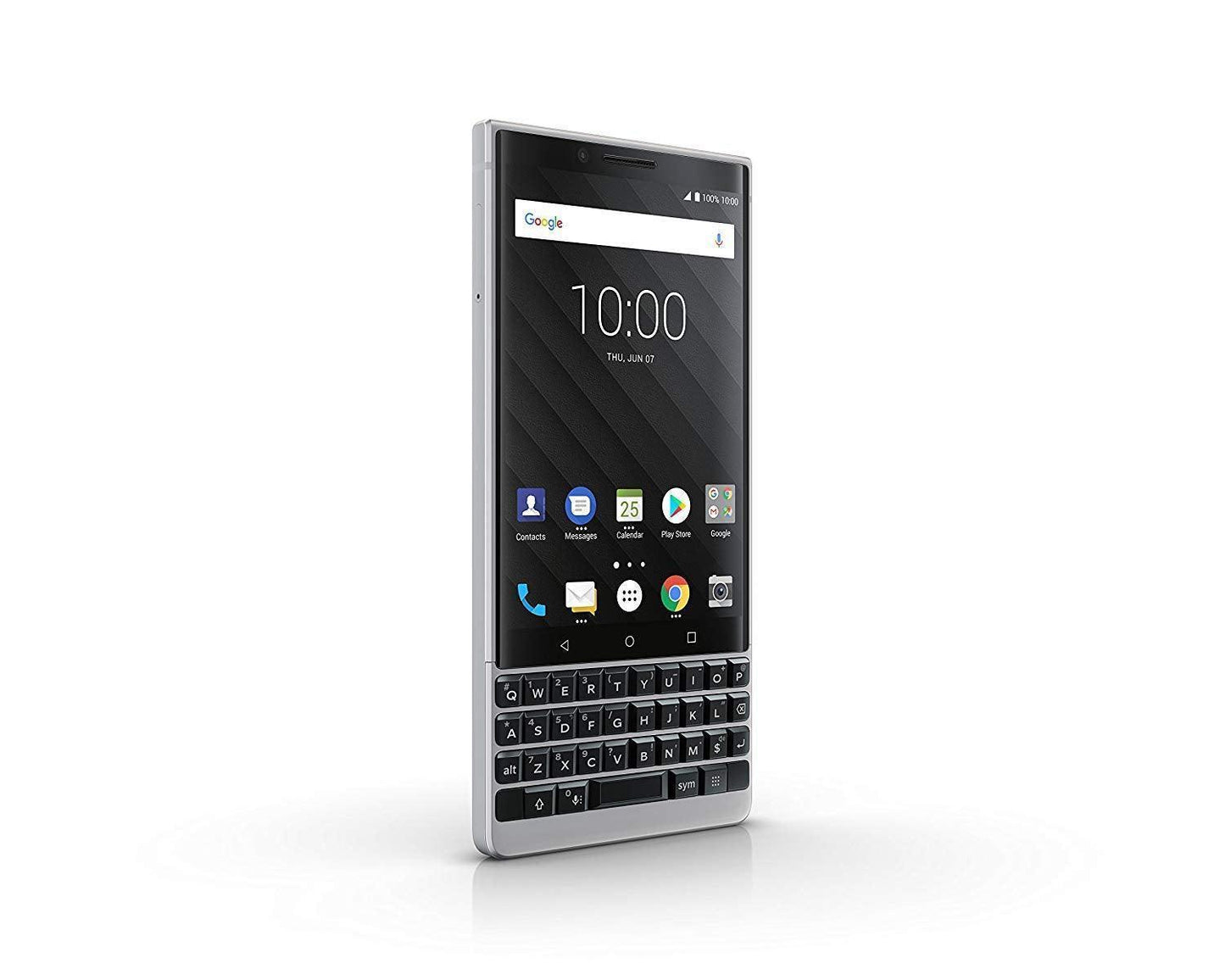 BlackBerry Key2 BBF100-6 64GB/6GB Dual Sim Factory Unlocked GSM ONLY- International Version (no Warranty) (Red/Silver)