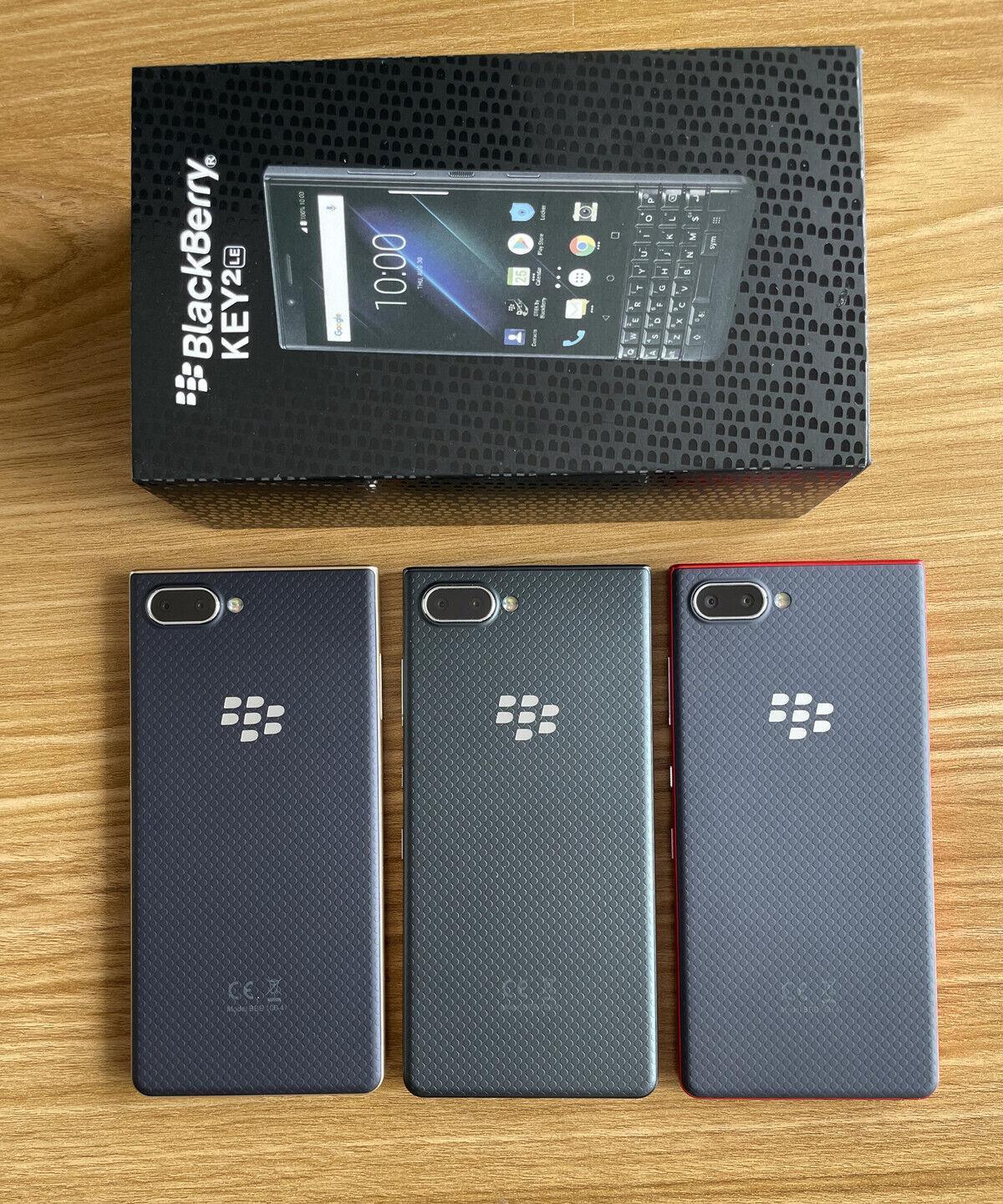 BlackBerry KEY2 LE (BBE100-4) 64GB (Unlocked) Dual SIM Smartphone- Refurbished