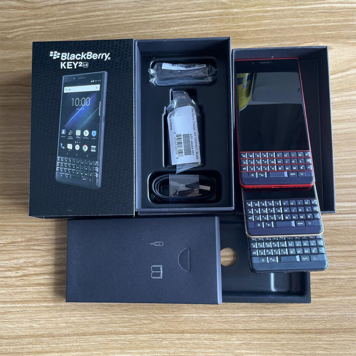 BlackBerry KEY2 LE (BBE100-4) 64GB (Unlocked) Dual SIM Smartphone- Refurbished