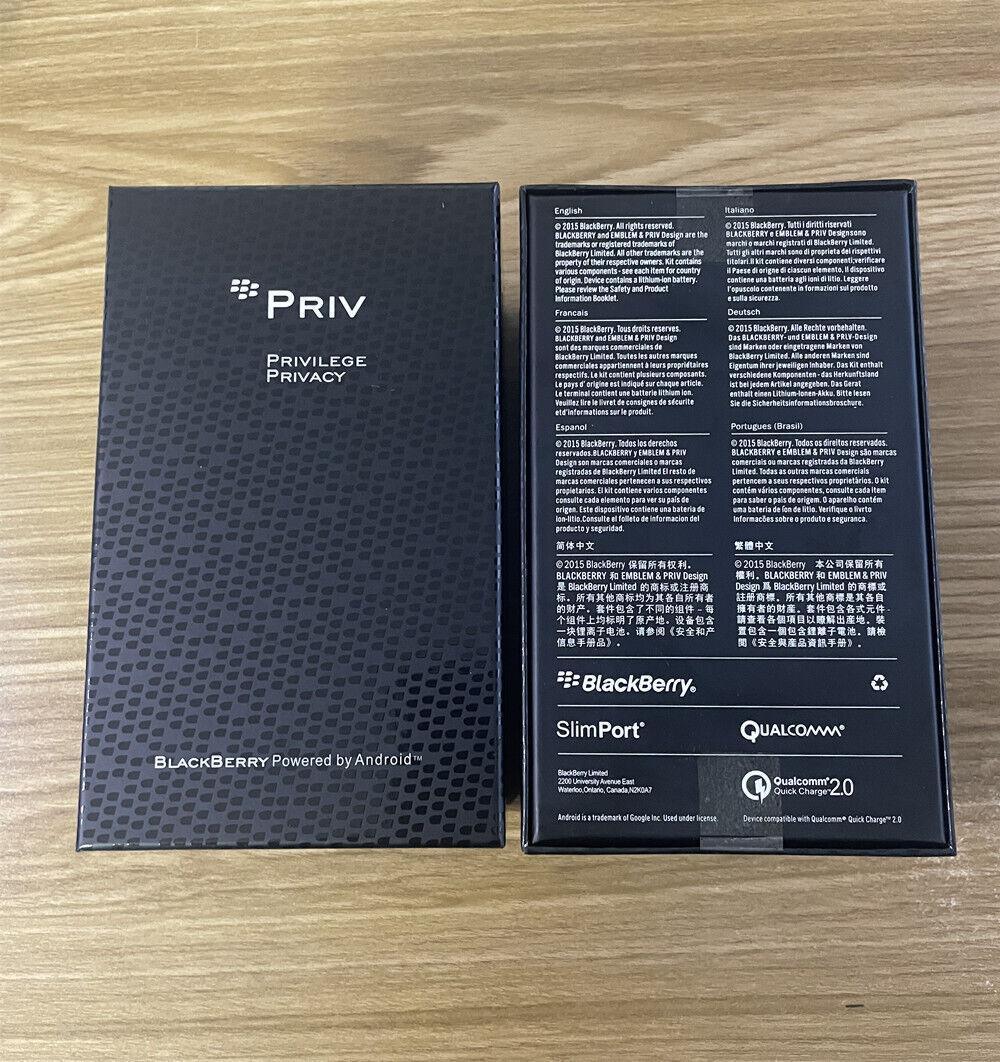BlackBerry Priv 32GB 18MP Slider Unlocked LTE Android Smartphone- Refurbished