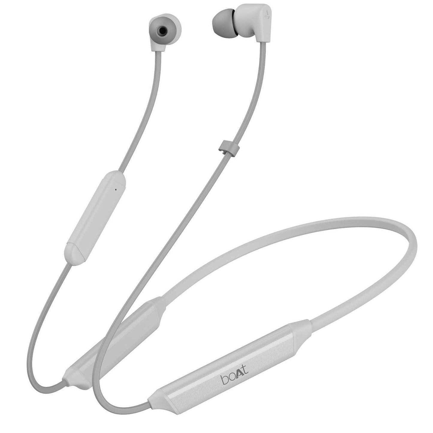 boAt Rockerz Trinity in Ear Earphones with 150H Playtime, Crystal Bionic Sound Powered by HiFi, Signature Sound, Beast™ Mode, ENx™ Tech, ASAP™ Charge, IPX5, Dual Pairing(Kutch White)