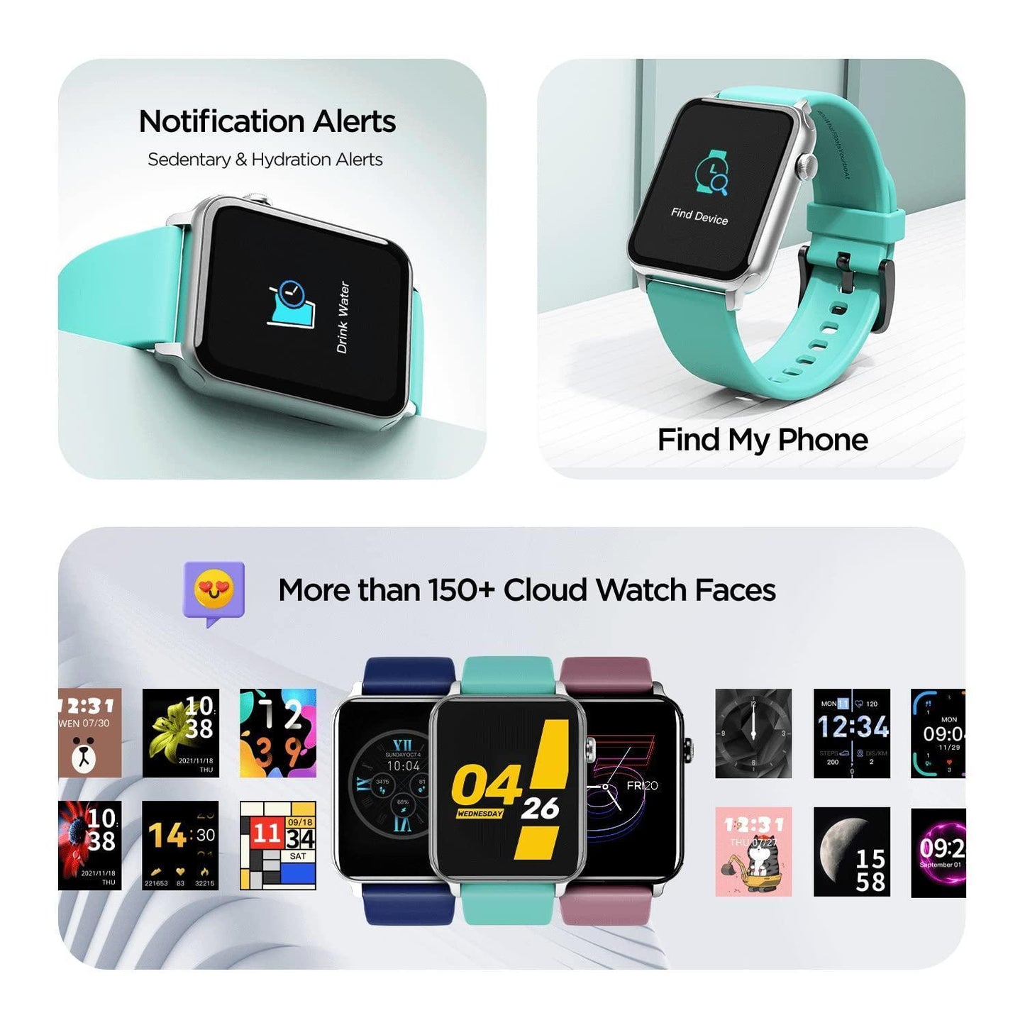 boAt Wave Call Smart Watch, Smart Talk with Advanced Dedicated Bluetooth Calling Chip