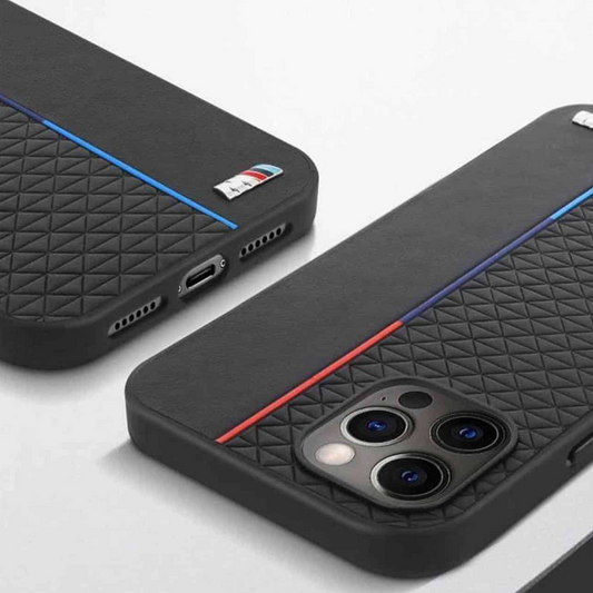 iPhone - Embossed Triangle Textured Soft TPU Case