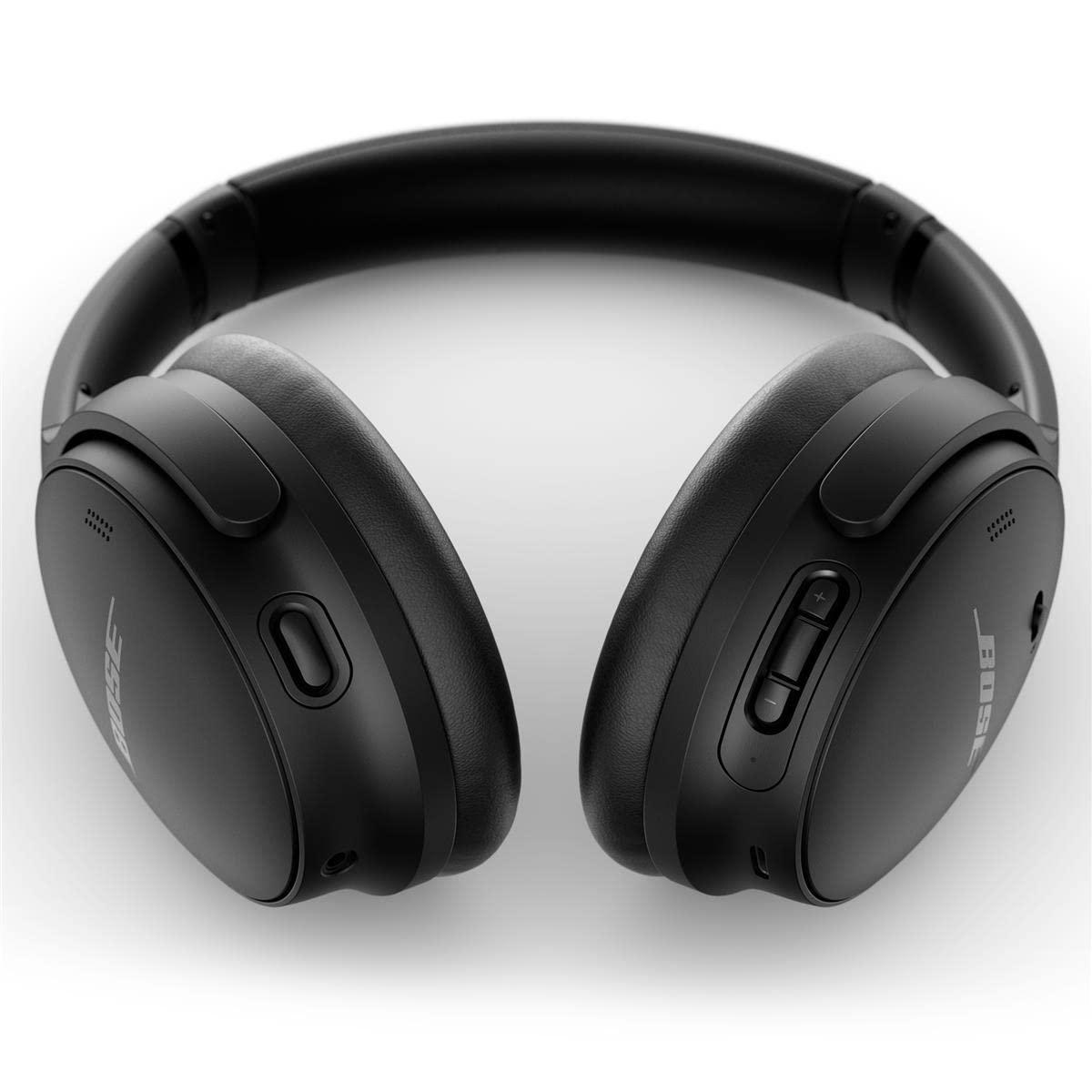 Bose Quietcomfort 45 Bluetooth Wireless Over Ear Headphones with Mic Noise Cancelling - Triple Black