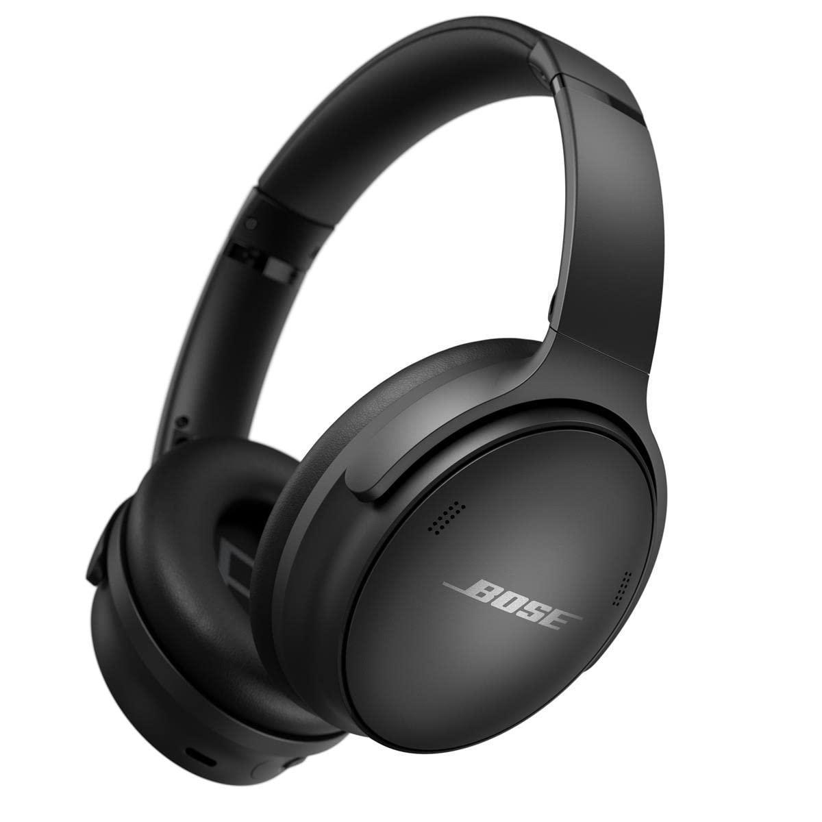 Bose Quietcomfort 45 Bluetooth Wireless Over Ear Headphones with Mic Noise Cancelling - Triple Black