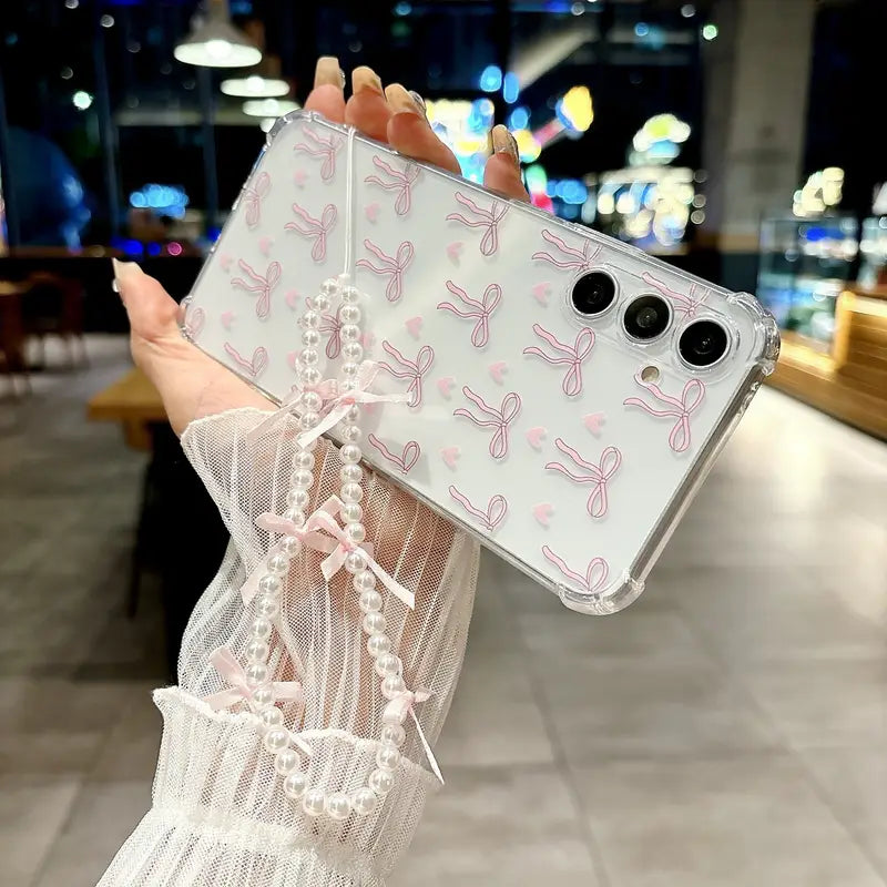 Bow Charm Cute Ribbons Phone Case - Samsung