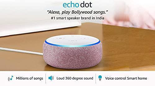 Certified Refurbished Echo Dot (3rd Gen)| Smart speaker with Alexa (Fig)