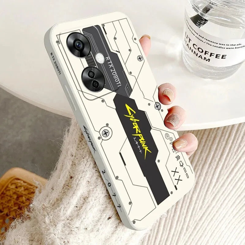Tech Inspired Anti Fall Protective Case- OnePlus