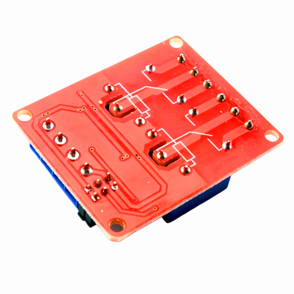 24V 2 Channel Isolated Relay Module optocoupler (with Light Coupling)