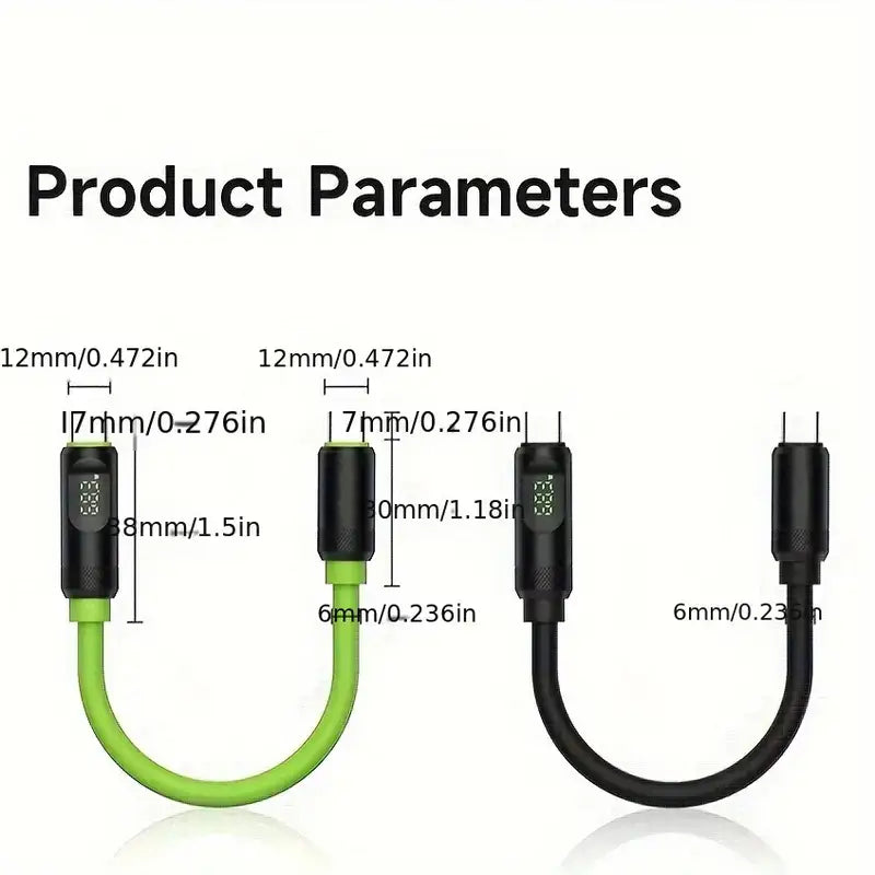 Thunderbolt 240W USB C to USB C Fast Charging Cable