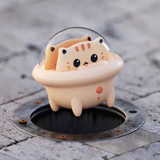Cute Cat 800mAh Mini Power Bank - Type-C & Lightning