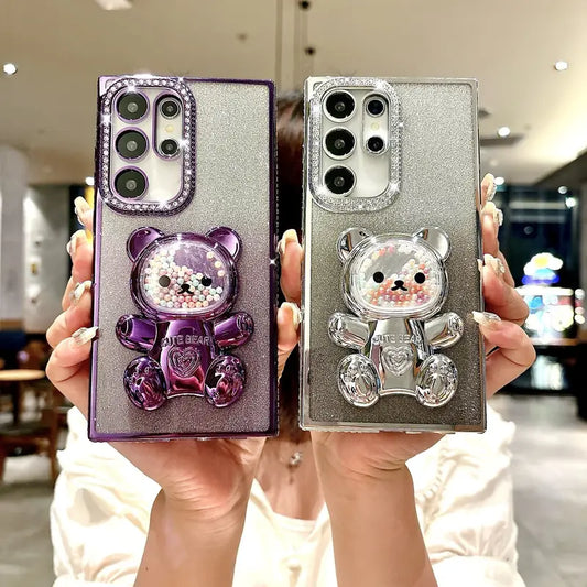 Luxury Sparkling Diamond Phone Case -Samsung